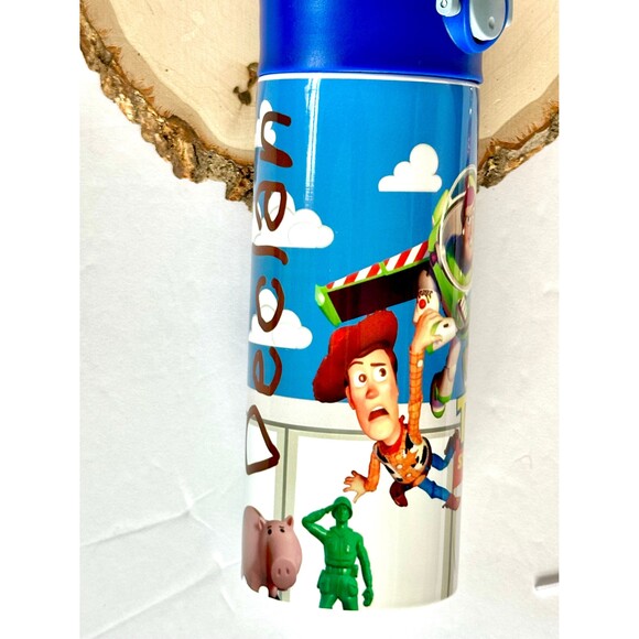 Storytelling Toys Sublimation Reusable Tumbler, Toddler Sippy Cup with Straw - Picture 8 of 10